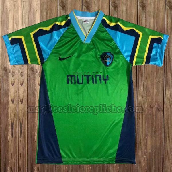 seconda maglie calcio tampa bay rowdies 1996-1997 verde
