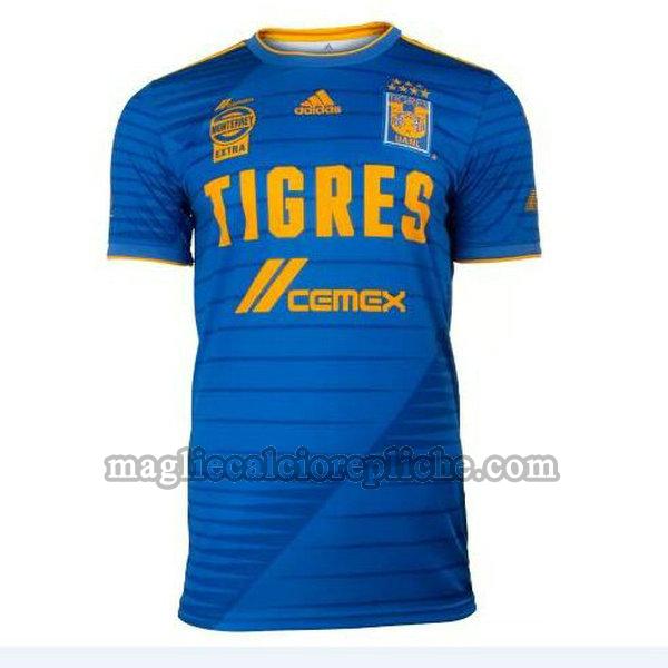 seconda maglie calcio tigres uanl 2021 2022 tailandia blu