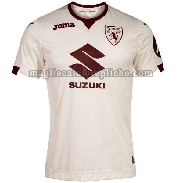 seconda maglie calcio torino 2023 2024 thailandia bianco