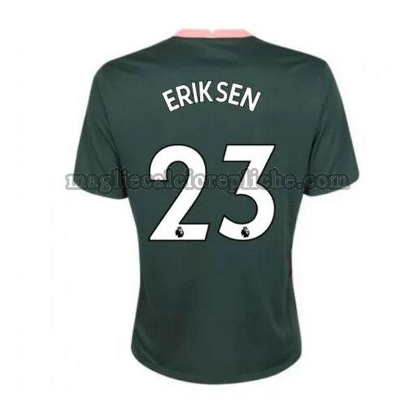 seconda maglie calcio tottenham hotspur 2020-2021 eriksen 23