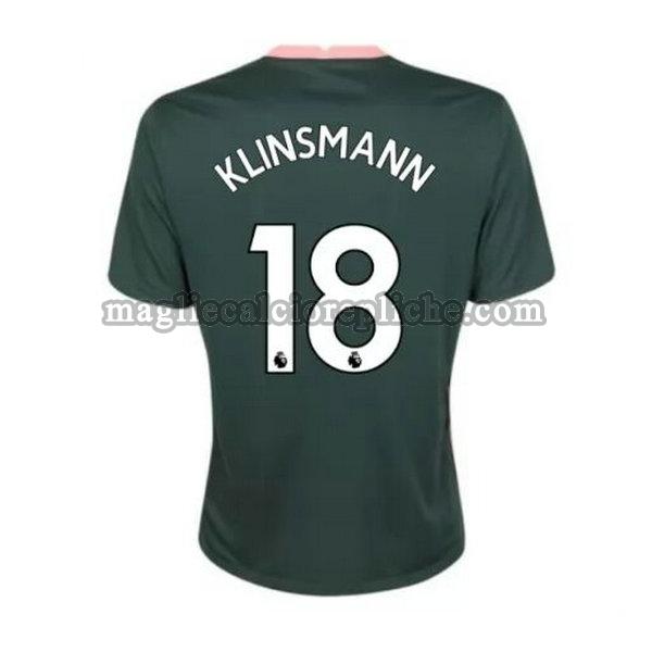 seconda maglie calcio tottenham hotspur 2020-2021 klinsmann 18