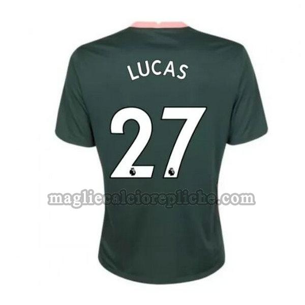 seconda maglie calcio tottenham hotspur 2020-2021 lucas 27