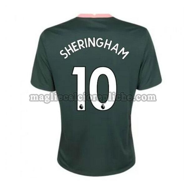 seconda maglie calcio tottenham hotspur 2020-2021 sheringham 10