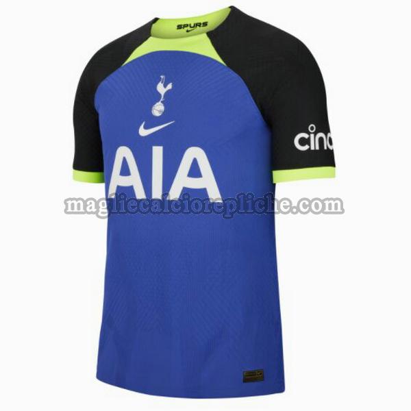 seconda maglie calcio tottenham hotspur 2022 2023 blu nero