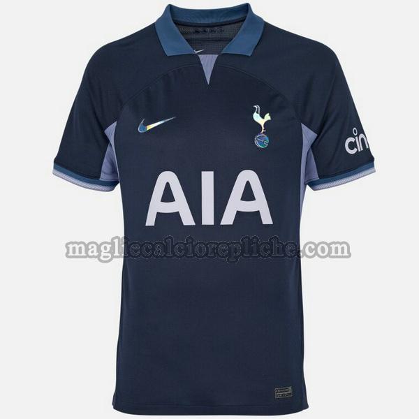 seconda maglie calcio tottenham hotspur 2023 2024 blu