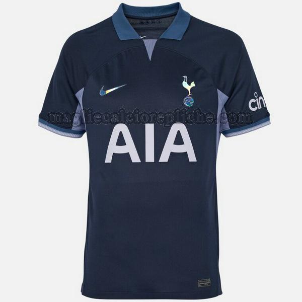 seconda maglie calcio tottenham hotspur 2023 2024 thailandia blu