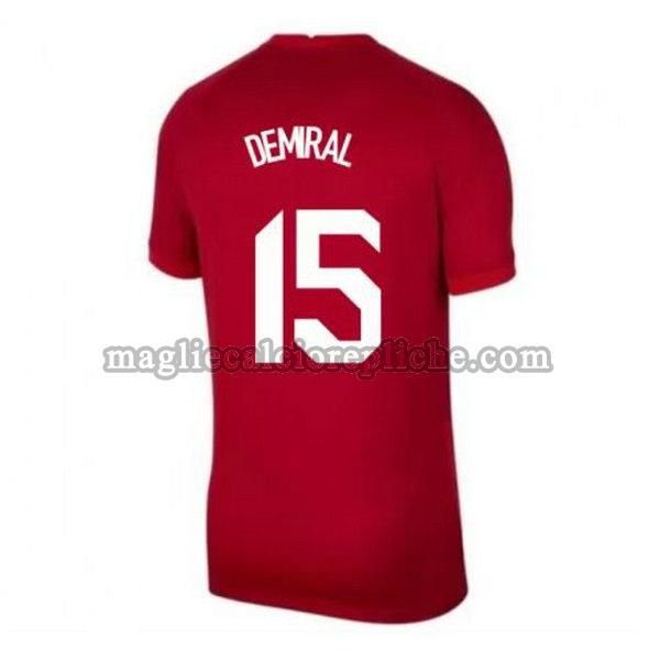 seconda maglie calcio turchia 2020 demiral 15