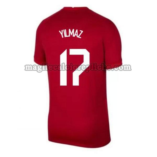 seconda maglie calcio turchia 2020 yilmaz 17