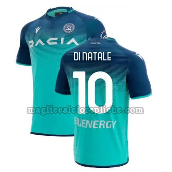 seconda maglie calcio udinese 2021 2022 di natale 10 verde