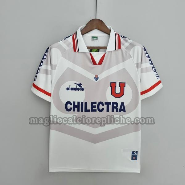 seconda maglie calcio universidad de chile 1996 bianco