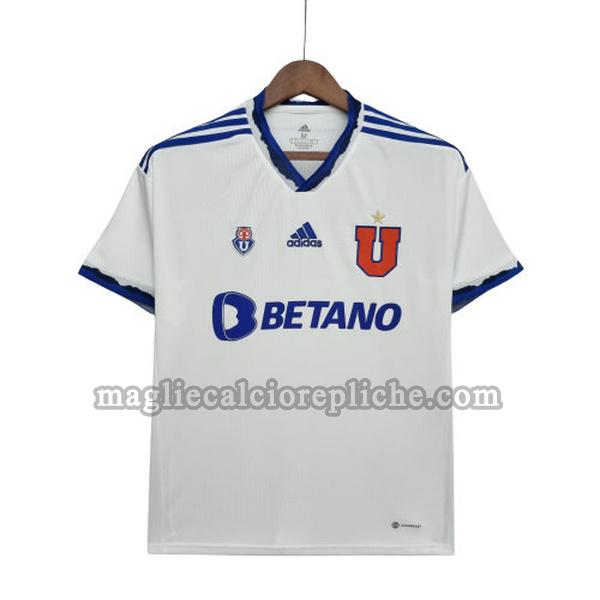 seconda maglie calcio universidad de chile 2022 2023 thailandia bianco