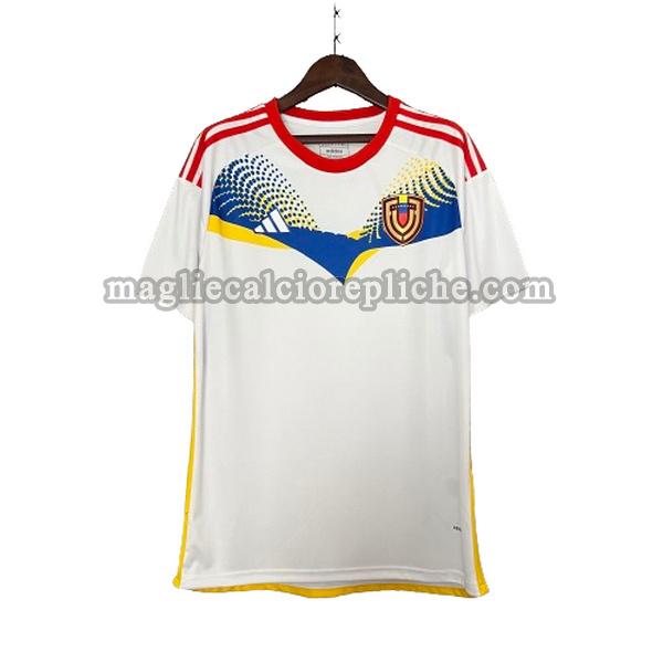 seconda maglie calcio venezuela 2024 thailandia bianco