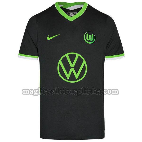 seconda maglie calcio vfl wolfsburg 2020-2021 thailandia