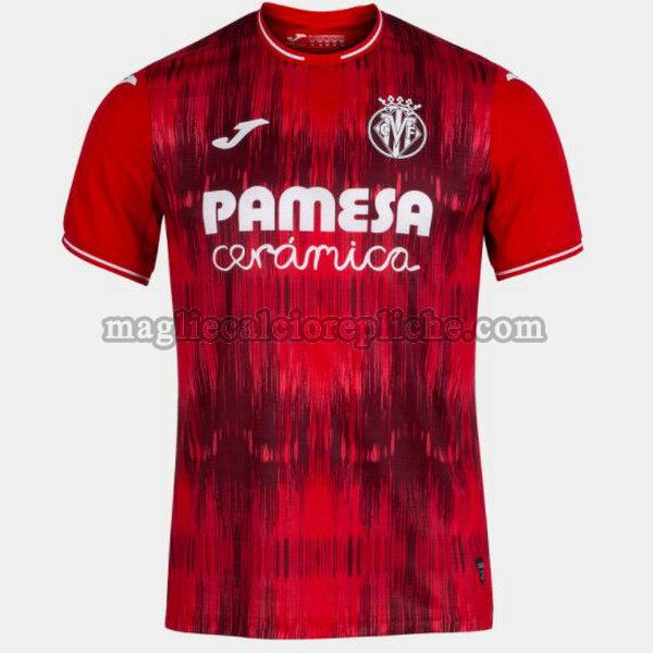 seconda maglie calcio villarreal 2021 2022 thailandia rosso