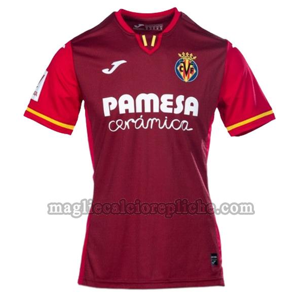 seconda maglie calcio villarreal 2023 2024 thailandia rosso