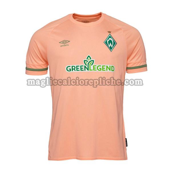 seconda maglie calcio werder brema 2022 2023 thailandia rosa