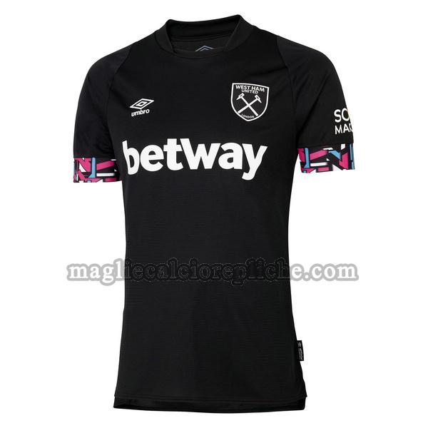 seconda maglie calcio west ham 2022 2023 nero