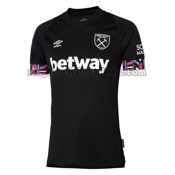 seconda maglie calcio west ham 2022 2023 thailandia nero