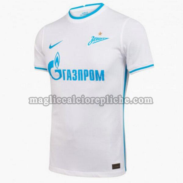 seconda maglie calcio zenit st petersburg 2021 2022 thailandia bianco