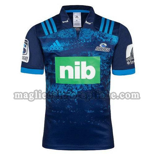 seconda maglie rugby calcio blues seconda 2018 blu