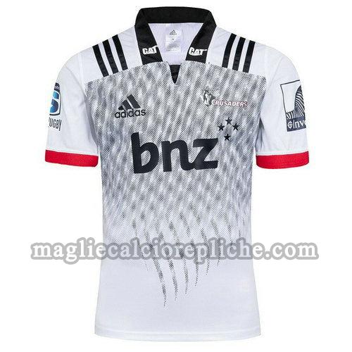 seconda maglie rugby calcio crusaders 2018 bianco