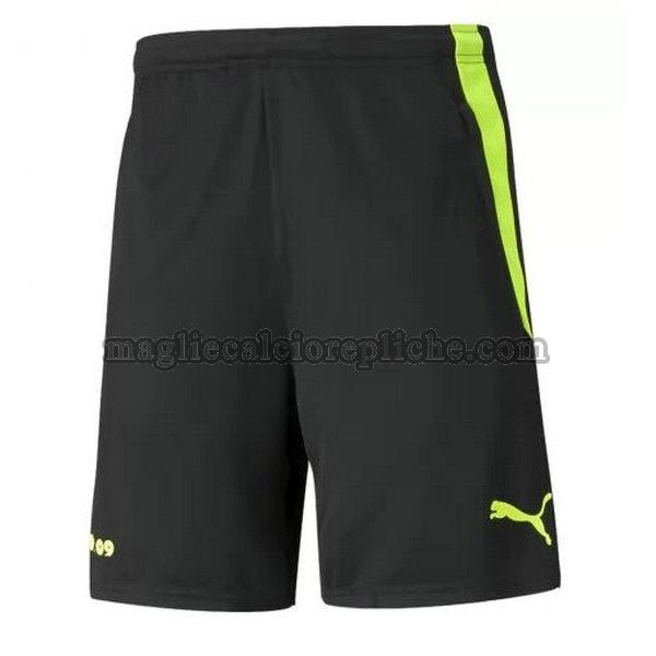 seconda pantaloncini calcio borussia dortmund 2021 2022 nero