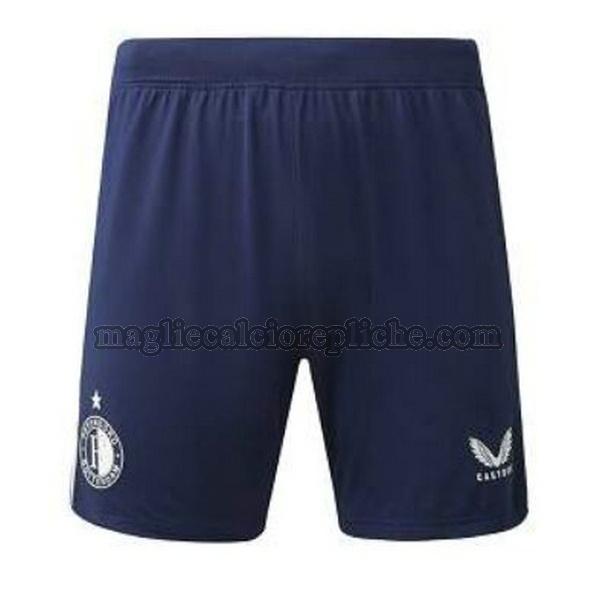 seconda pantaloncini calcio feyenoord 2023 2024 blu