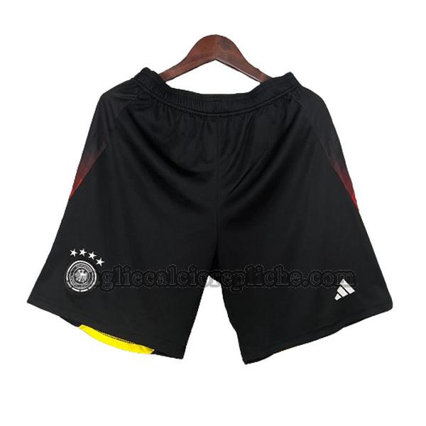 seconda pantaloncini calcio germania 2024 nero