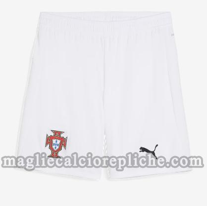 seconda pantaloncini calcio hombre portogallo 2025 bianco