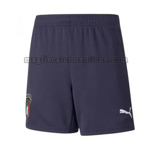 seconda pantaloncini calcio italia 2021 2022 blu