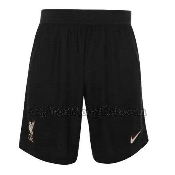 seconda pantaloncini calcio liverpool 2021 2022 nero