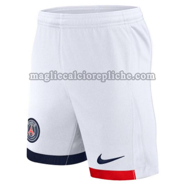 seconda pantaloncini calcio psg 2024 2025 bianco