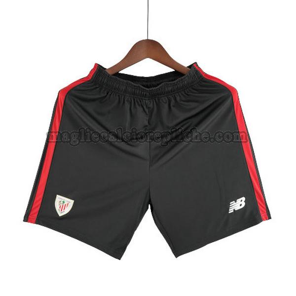 seconda pantalones corto calcio athletic bilbao 2022 2023 nero