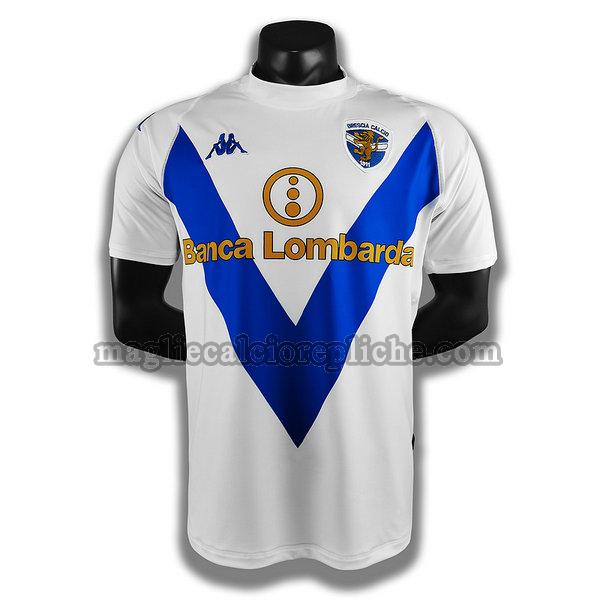 seconda player maglie calcio brescia 2002 2003 bianco