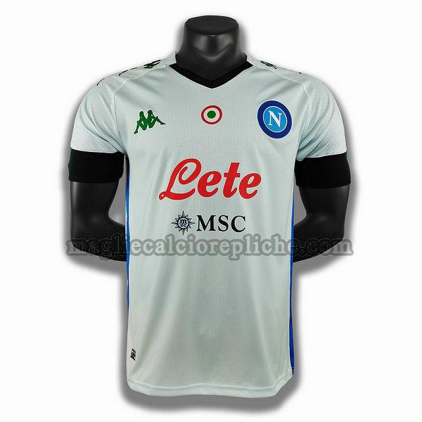 seconda player maglie calcio napoli 2020-2021 verde