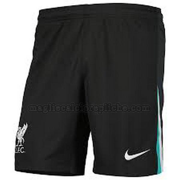 secondaa pantaloncini calcio liverpool 2024 2025 nero