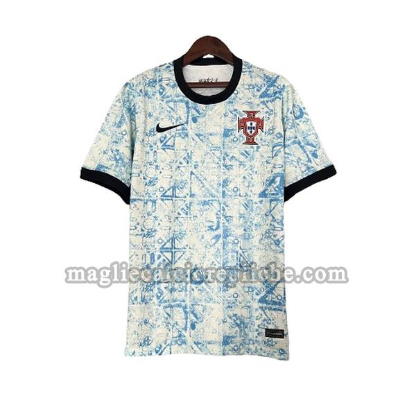 segnunda maglie calcio portogallo 2024 thailandia blu