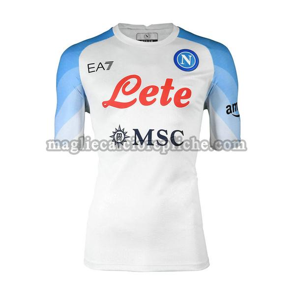 seunda maglie calcio napoli 2022 2023 thailandia bianco