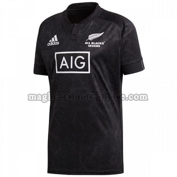 sevens prima maglie calcio all blacks 2018 nero