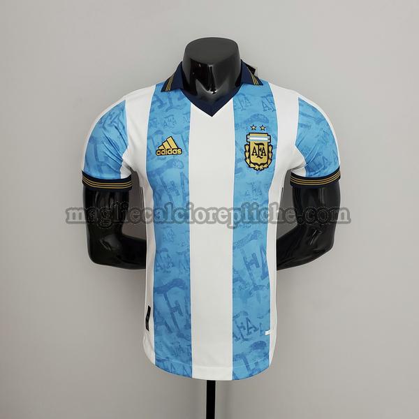 special edition maglie calcio argentina 2022 2023 player blu bianco