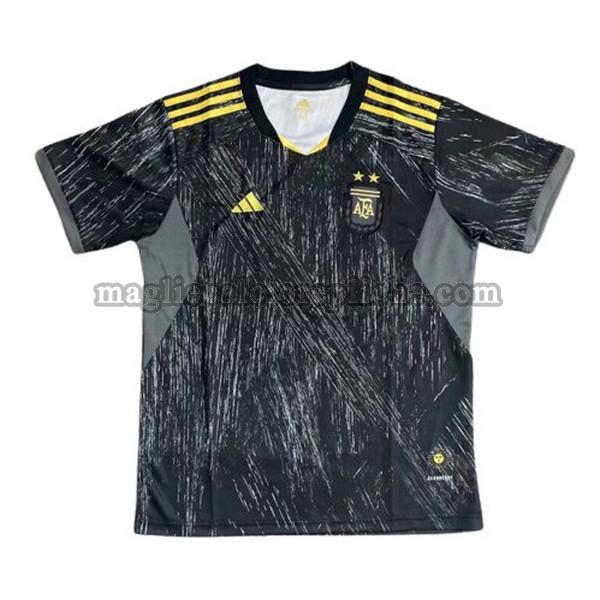 special edition maglie calcio argentina 2022 nero