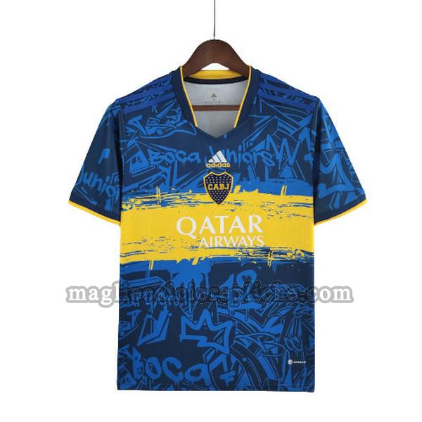 special edition maglie calcio boca juniors 2022 2023 blu giallo