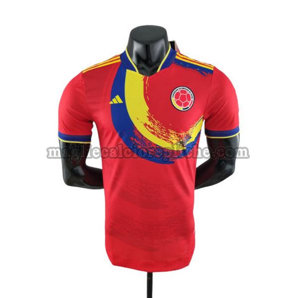 special edition maglie calcio colombia 2022 player rosso