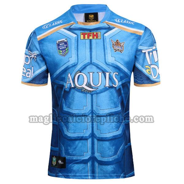 special edition maglie calcio gold coast titans 2017-2018 blu