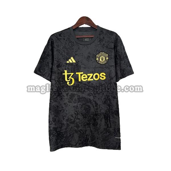 special edition maglie calcio manchester united 2024 2025 nero