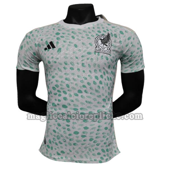 special edition maglie calcio messico 2023 player bianco verde