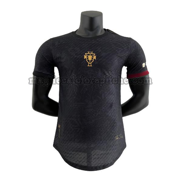 special edition maglie calcio portogallo 2023 2024 player nero