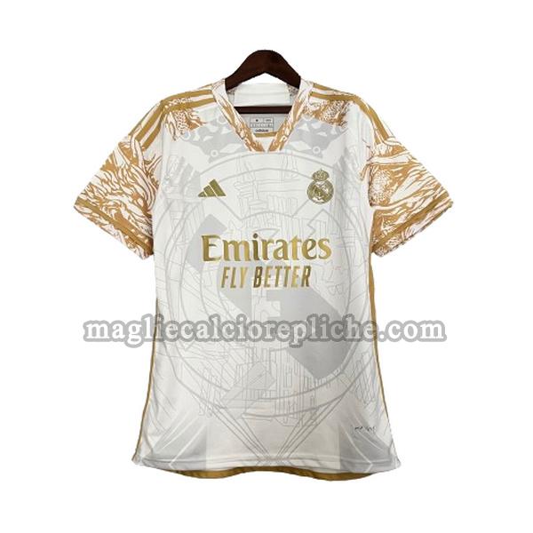 special edition maglie calcio real madrid 2023 2024 bianco gold