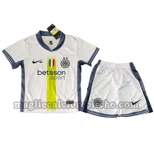special edition vr46 maglie calcio bambino inter 2024 2025 bianco