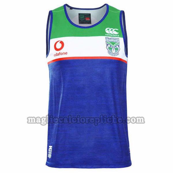 tank top maglie calcio new zealand warriors 2019 blu